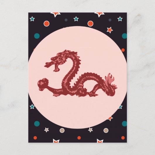 Carte Postale Dragon (Devant)