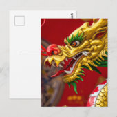 Carte Postale Dragon (Devant / Derrière)