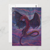 Carte Postale Dragon (Devant / Derrière)