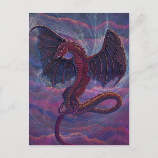 Carte Postale Dragon (Devant)