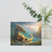 Carte postale Dragon (Debout devant)