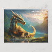 Carte postale Dragon (Devant)