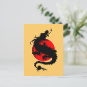 Carte Postale dragon (Debout devant)