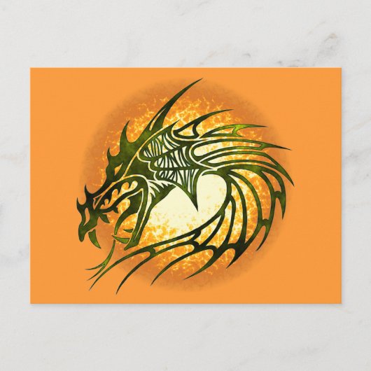 CARTE POSTALE DRAGON (Devant)