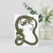 Carte Postale dragon (Debout devant)