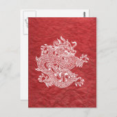 Carte Postale dragon (Devant / Derrière)