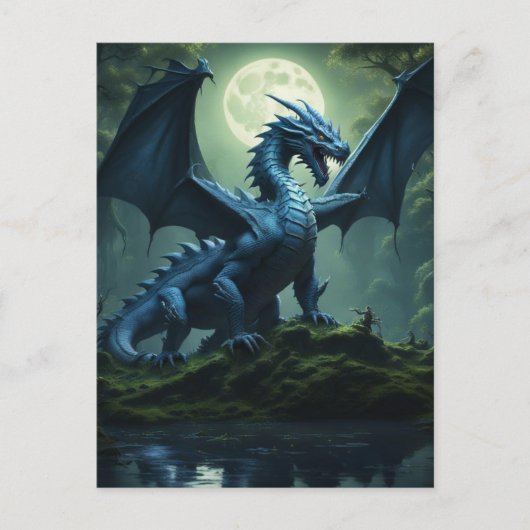 Carte Postale Dragon (Devant)