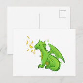 Carte Postale Dragon (Devant / Derrière)
