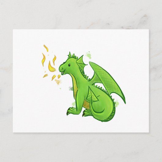 Carte Postale Dragon (Devant)