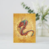 Carte Postale Dragon (Debout devant)