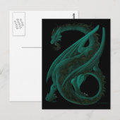 Carte Postale Dragon (Devant / Derrière)