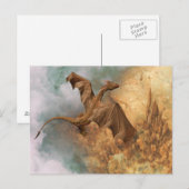 Carte postale Dragon 01 (Devant / Derrière)