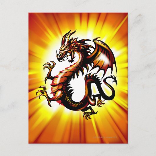 Carte Postale Dragon 3 (Devant)