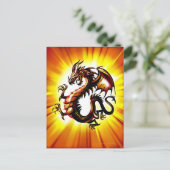 Carte Postale Dragon 3 (Debout devant)