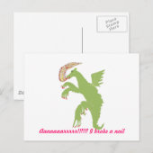 Carte Postale Dragon à ongle cassé (Devant / Derrière)