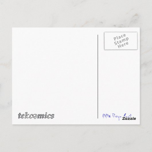 Carte Postale Dragon Angel (Dos)