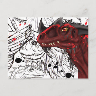 Carte Postale Dragon Art