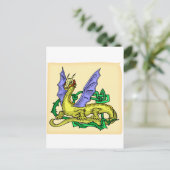 Carte Postale Dragon Art 35 (Debout devant)