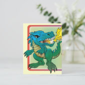 Carte Postale Dragon Art inspiré par Little t par Scott Rosema (Debout devant)