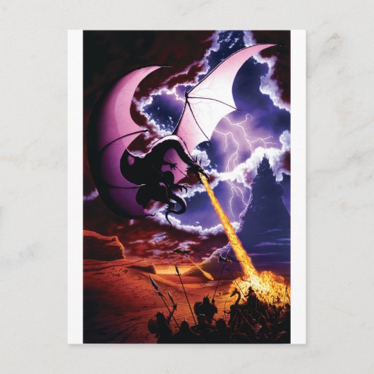 Carte postale Dragon Attack (Devant)
