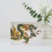 Carte Postale dragon bhoutan (Debout devant)