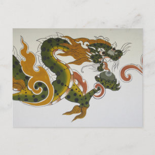 Carte Postale dragon bhoutan