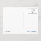 Carte Postale Dragon bleu et blanc (Dos)