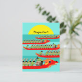 Carte Postale Dragon Boat Racing (Debout devant)