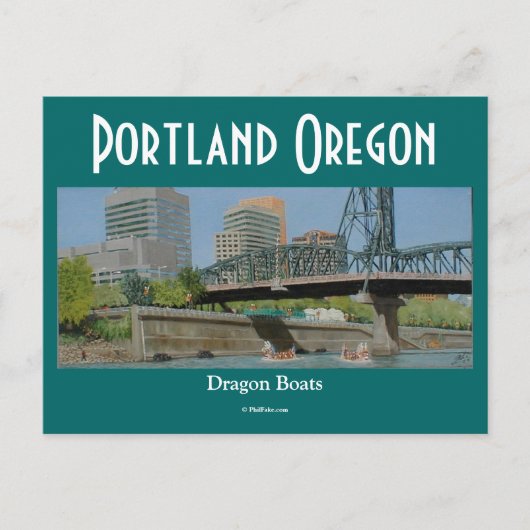 Carte postale Dragon Boats (Devant)