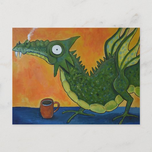 Carte postale Dragon Café (Devant)