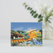 Carte Postale Dragon célèbre à Haw Par Villa à Singapour Asie (Debout devant)