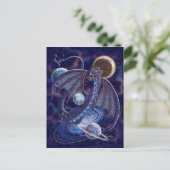 Carte Postale Dragon Céleste (Debout devant)