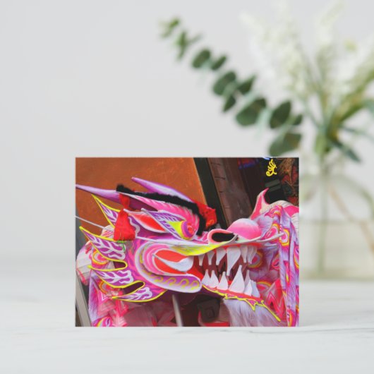 Carte Postale Dragon chinois (Debout devant)