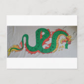 Carte Postale Dragon chinois (Devant)