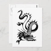 Carte Postale Dragon chinois (13) (Devant / Derrière)
