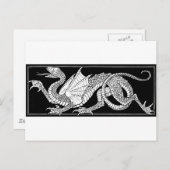 Carte Postale dragon-clipart-9- (Devant / Derrière)