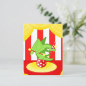 Carte Postale Dragon Clowne (Debout devant)