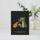 Carte Postale Dragon d'ail (Debout devant)