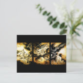 Carte Postale Dragon dans les nuages Hiroshige Art japonais (Debout devant)