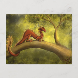 Carte Postale Dragon d'arbre