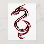 Carte Postale Dragon de feu (Devant)