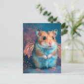 Carte Postale Dragon de hamster mand (Debout devant)
