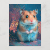 Carte Postale Dragon de hamster mand (Devant)