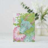 Carte Postale Dragon de nectar (Debout devant)