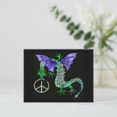 Carte Postale Dragon de Paix (Debout devant)