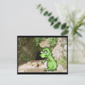 Carte Postale Dragon de papillon (Debout devant)