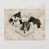 Carte Postale Dragon de queue hongroise (Devant)