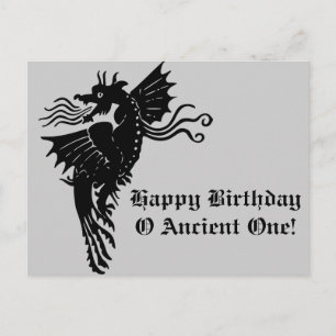 Carte Postale Dragon de respiration