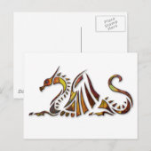 Carte Postale Dragon de rouille (Devant / Derrière)