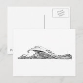 Carte postale Dragon de sommeil (Devant / Derrière)